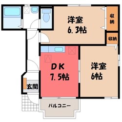 アグリーアブルハウス Ⅰの物件間取画像